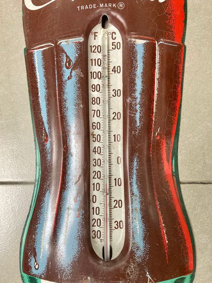 1970.coca-cola thermometer รูปที่ 5