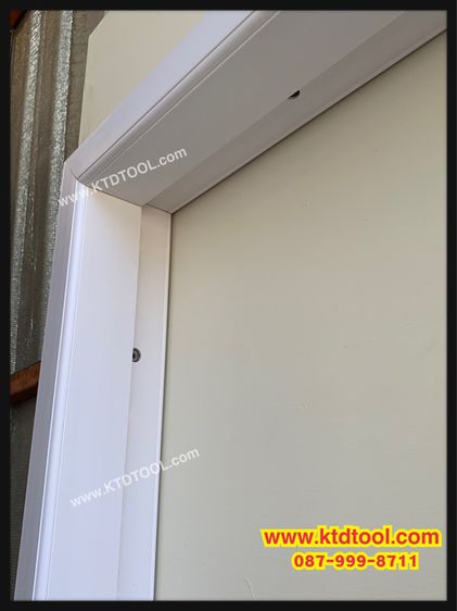 วงกบไม้UPVC 80x200 ใช้ได้ทั้งภายนอก และ ภายใน ทนแดด ทนฝน  รูปที่ 3