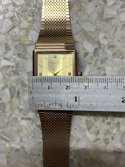 นาฬิกายี่ห้อ PLANTA  GENET  ควอทซ์ ของแท้มือสอง ทองสวย สายยาวปรับได้ 19 เซนติเมตร  900฿ รูปที่ 10