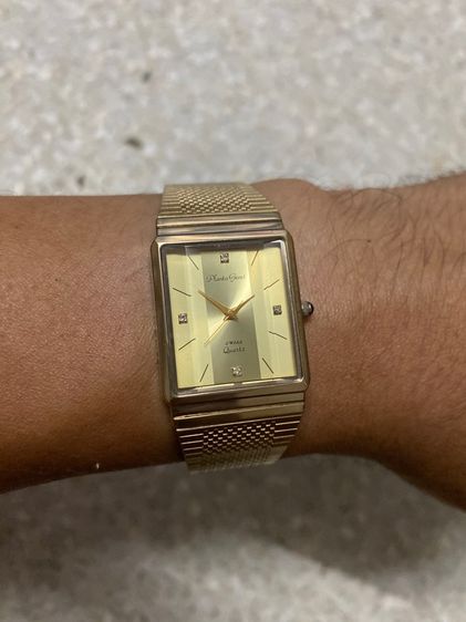 นาฬิกายี่ห้อ PLANTA  GENET  ควอทซ์ ของแท้มือสอง ทองสวย สายยาวปรับได้ 19 เซนติเมตร  900฿ รูปที่ 12