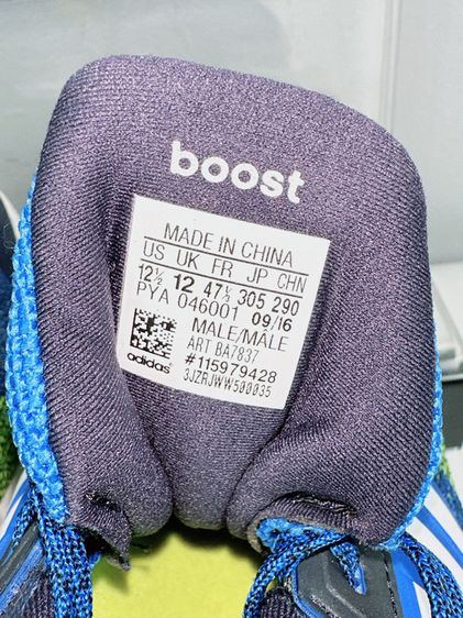 รองเท้า Adidas Sz.12.5us47.5eu30.5cm รุ่นUltra Boost ST สีน้ำเงิน สภาพสวยมากเหมือนใหม่ ไม่ผ่านการใช้งาน ไม่ขาดซ่อม ใส่วิ่งออกกำลังดีมาก รูปที่ 14