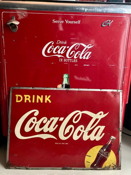 1948.ป้าย coca-cola 4สี รูปที่ 2