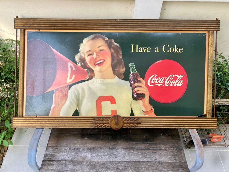 1946.coca-cola cardboard  รูปที่ 2
