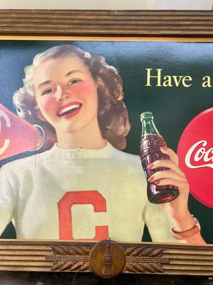1946.coca-cola cardboard  รูปที่ 7
