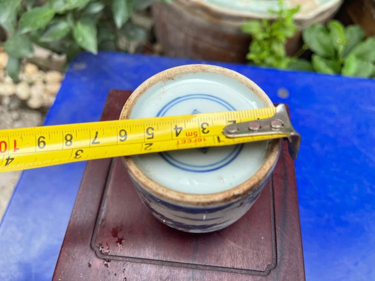 กระปุก กังไส ลายครามไฟ สะสม A2 รูปที่ 9