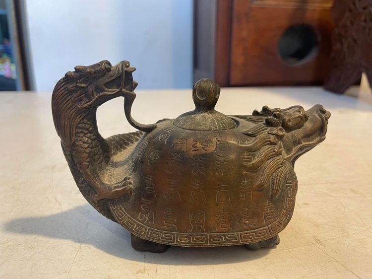 กาน้ำชาทองเหลือง สะสมB11 รูปที่ 2