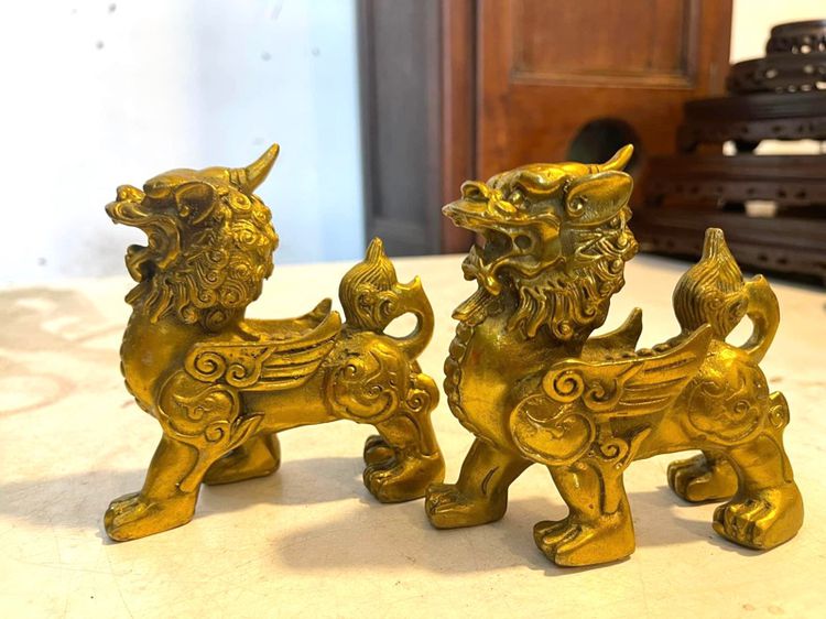 ปี่เซี้ยะทองเหลืองสะสมB2 รูปที่ 3