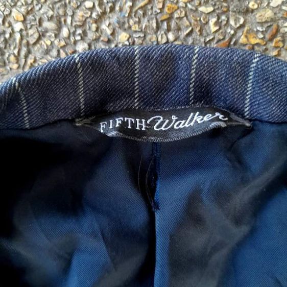 สูท
Blazer jacket
FIFTH Walker
indigo striped 
made in Japan
🎌🎌🎌 รูปที่ 3