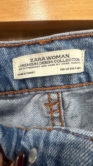 กางเกงยีนส์ Zara รูปที่ 6