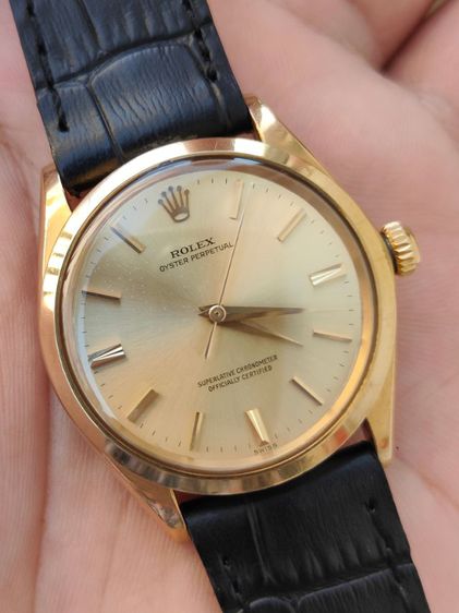 Vintage ROLEX Oyster Perpetual Ref.1005 18k รูปที่ 5