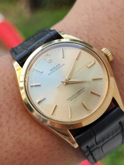 Vintage ROLEX Oyster Perpetual Ref.1005 18k รูปที่ 16