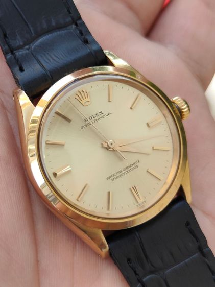 Vintage ROLEX Oyster Perpetual Ref.1005 18k รูปที่ 4
