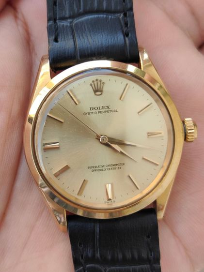 Vintage ROLEX Oyster Perpetual Ref.1005 18k รูปที่ 3