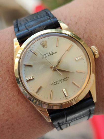 Vintage ROLEX Oyster Perpetual Ref.1005 18k รูปที่ 12