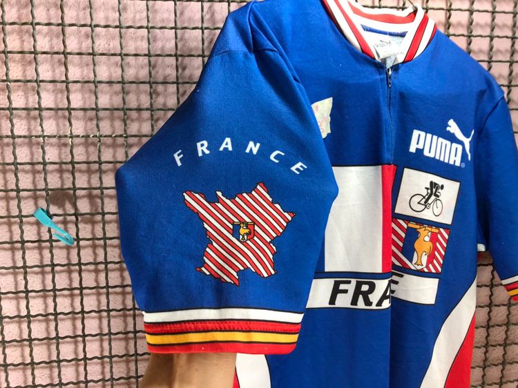 เสื้อจักรยานลายทีมชาติ FRANCE รูปที่ 4