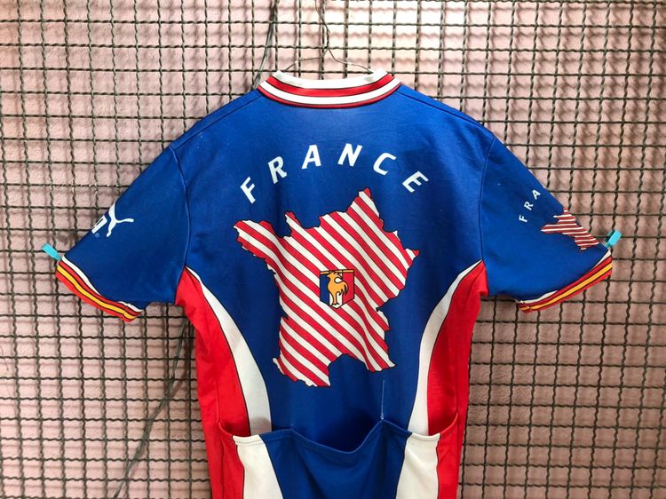 เสื้อจักรยานลายทีมชาติ FRANCE รูปที่ 8