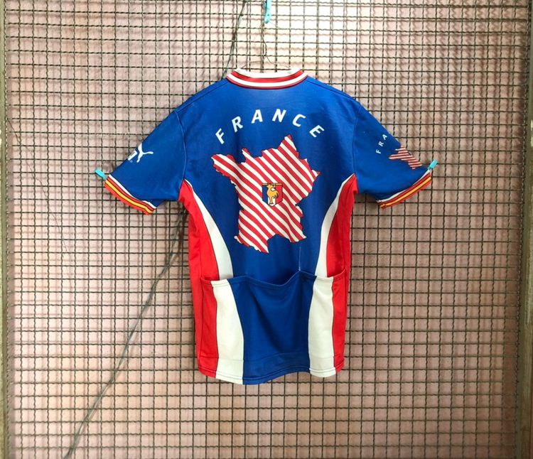 เสื้อจักรยานลายทีมชาติ FRANCE รูปที่ 7