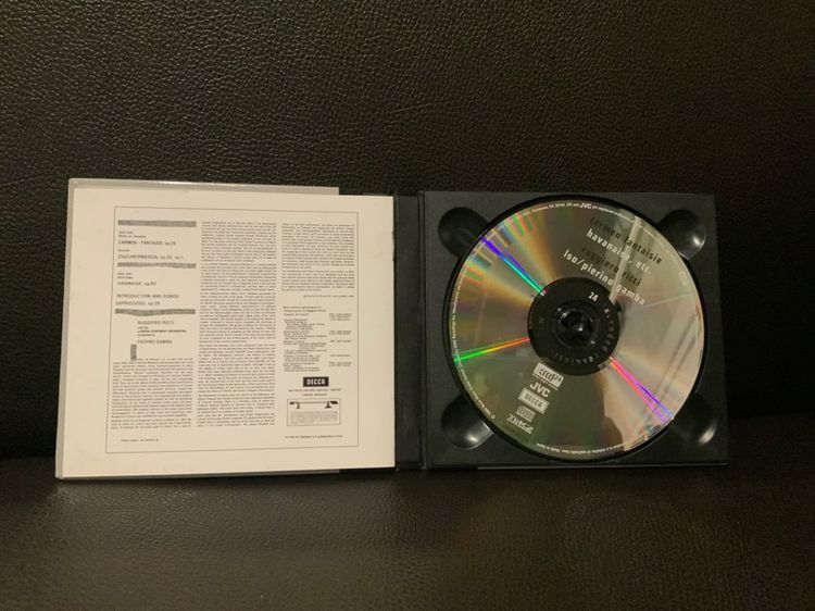 ขายแผ่นซีดีออดิโอไฟล์ XRCD  Ruggiero Ricci, London Symphony Orchestra JVC USA 🇺🇸 Audiophile CD ส่งฟรี  รูปที่ 2