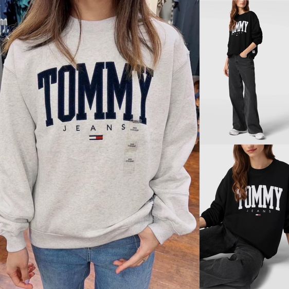 Tommy Unisex Sweatshirt สเวตเตอร์ทอมมี่ รูปที่ 6