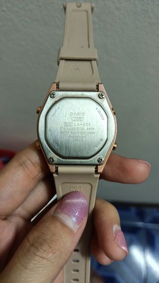 Casio นาฬิกาข้อมือ ผู้หญิง รุ่น LW204 กันน้ำ ดีไซน์สวย สีชมพูน่ารัก รูปที่ 3