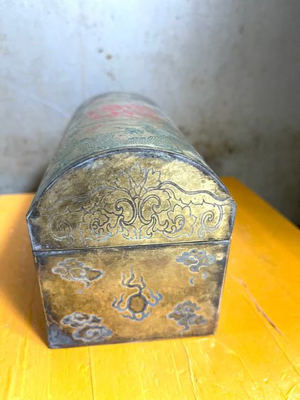 หีบ ลายมังกรทองเหลือง รูปที่ 8