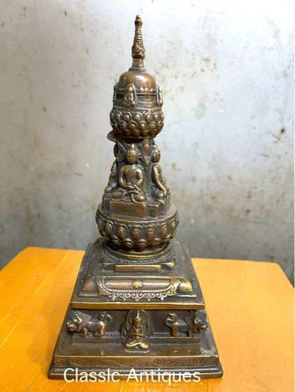 เจดีย์ ทองเหลือง สะสม รูปที่ 4