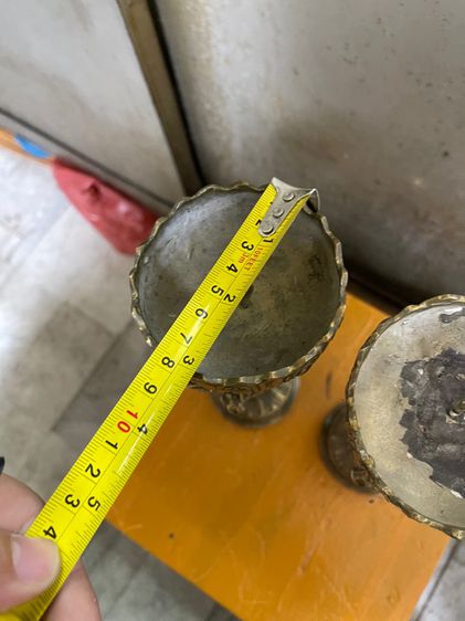 เชิงเทียน มังกร ทองเหลืองสะสม รูปที่ 6