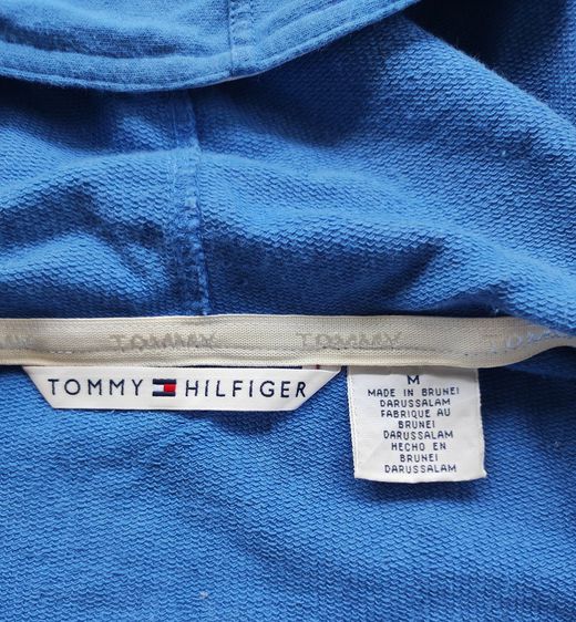 เสื้อแจ๊คเก็ตแขนสั้นมีฮู๊ด Tommy Hilfiger รูปที่ 3
