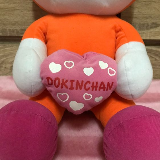 Dokinchan งานญี่ปุ่นแท้ ตุ๊กตาผ้า ตัวค่อนข้างใหญ่ สีสด น่ารักมากค่ะ รูปที่ 3