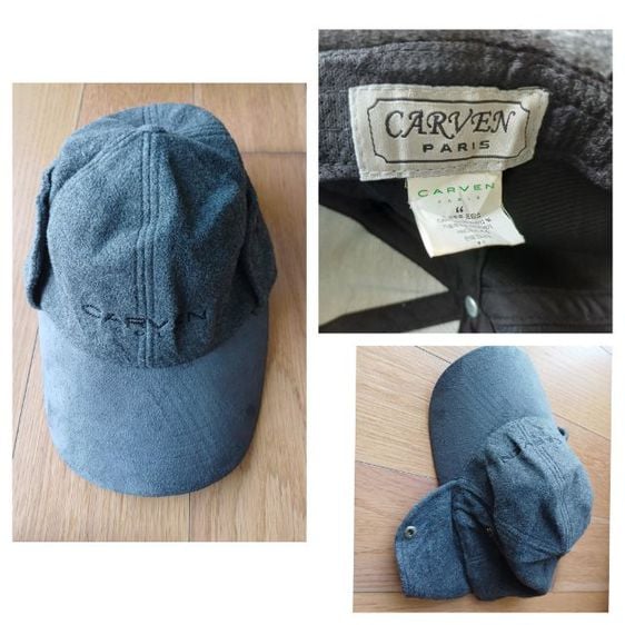 หมวกและหมวกแก๊ป Carven Paris Golf Cap
ขนาดรอบศรีษะ57-58cm.