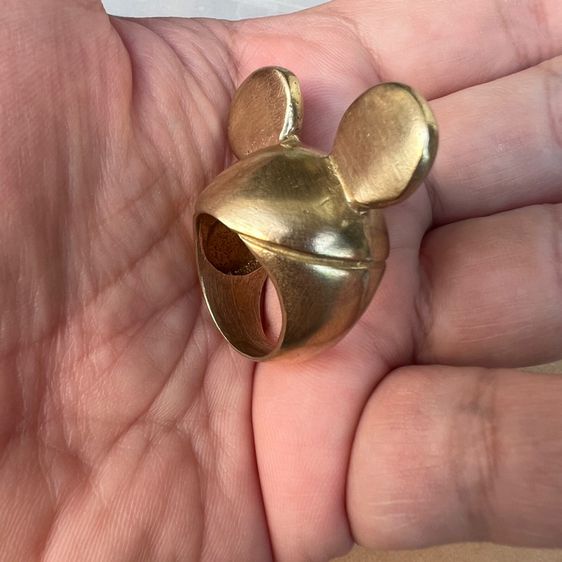 แหวนวินเทจ Mickey Mouse Chuncky Ears Ring ซื้อมาจากอเมริกา รูปที่ 5