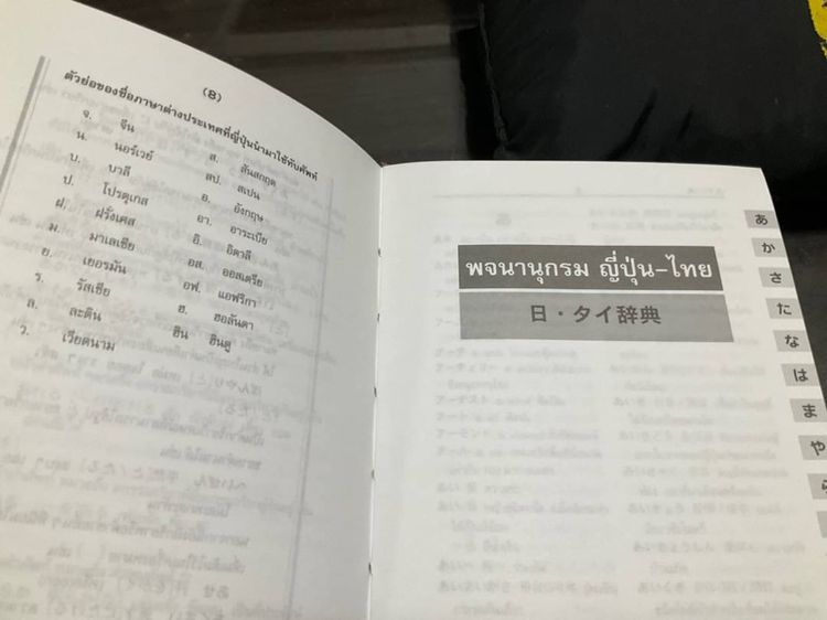 พจนานุกรม ญี่ปุ่น-ไทย 1109 หน้า 200 บาท รูปที่ 5