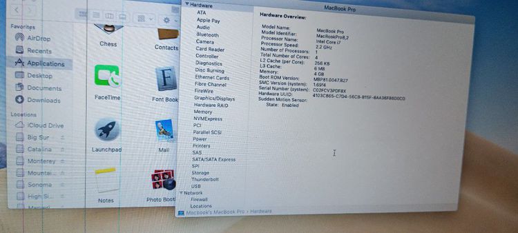 macbook pro 15นิ้ว จอAnti Glare มีเส้นขึ้น2-3ขีด ขายถูกตามสภาพ รูปที่ 10