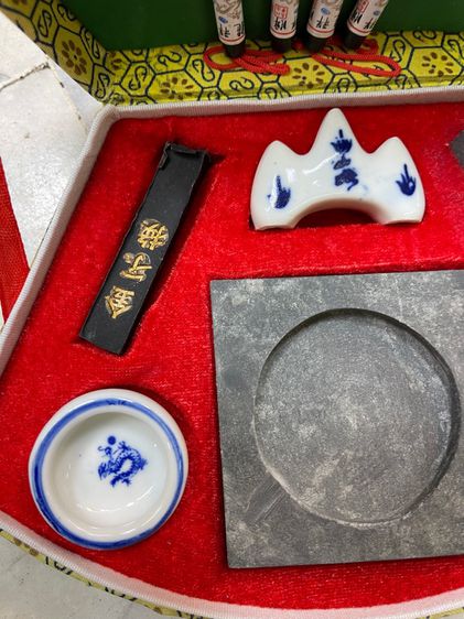 พู่กันจีน พร้อมตราประทับA2 รูปที่ 2