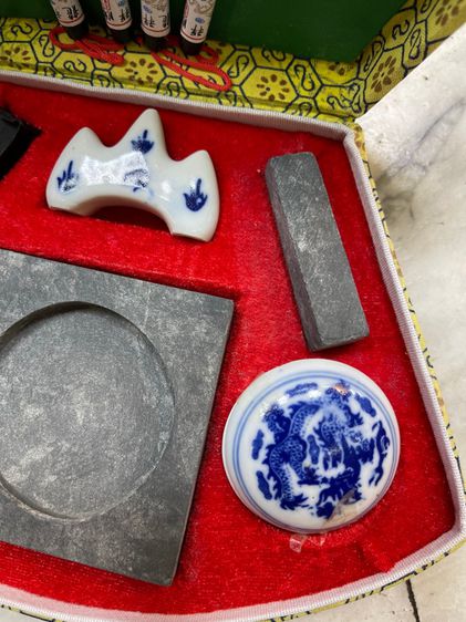 พู่กันจีน พร้อมตราประทับA2 รูปที่ 3