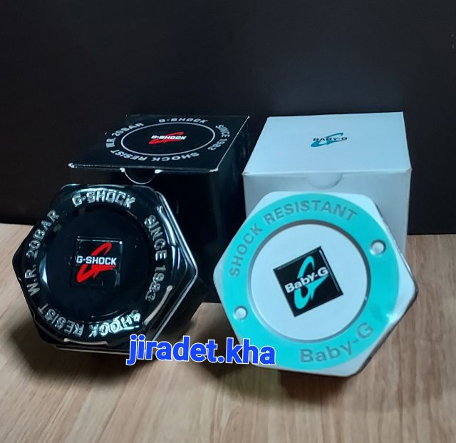 กล่องใส่นาฬิกา CASIO G-SHOCK
มีสินค้า 2 สี ขาว ดำ พร้อมกล่องกระดาษใส่กล่องสังกะสี ราคาขายต่อ 1 กล่อง
(Original) รูปที่ 3