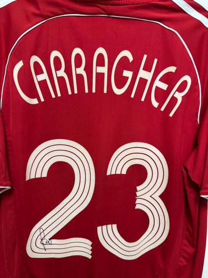 เสื้อ Liverpool ปี 2007 ลายเซ็นต์ CARRGHER รูปที่ 4