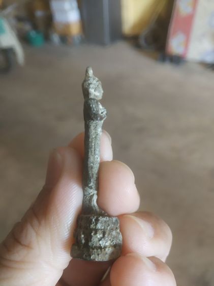 พระเนื้อชินตะกั่ว(พระปางรำพึงเนื้อชินตะกั่ว(ไม่ทราบกรุ)(ไม่ทราบพระเกจิที่สร้าง)(เป็นพระรูปลอยองค์))พระบ้านพระเครื่องรางของมงคล รูปที่ 13