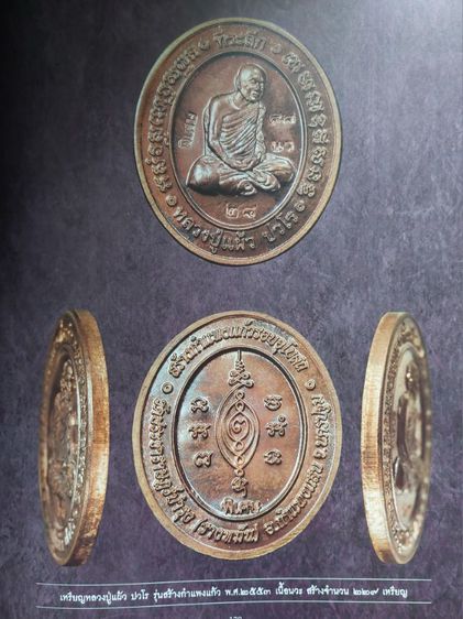 เหรียญกำแพงแก้วเนื้อนวะโลหะ หลวงปู่แผ้ว ปวโร วัดรางหมัน รูปที่ 18