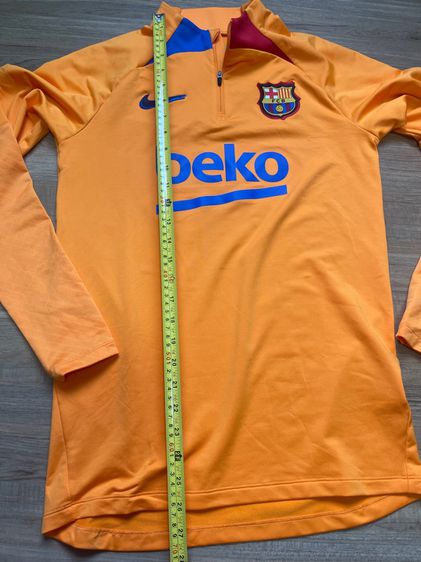 เสื้อบอลแขนยาว Barcelona football size S  รูปที่ 7