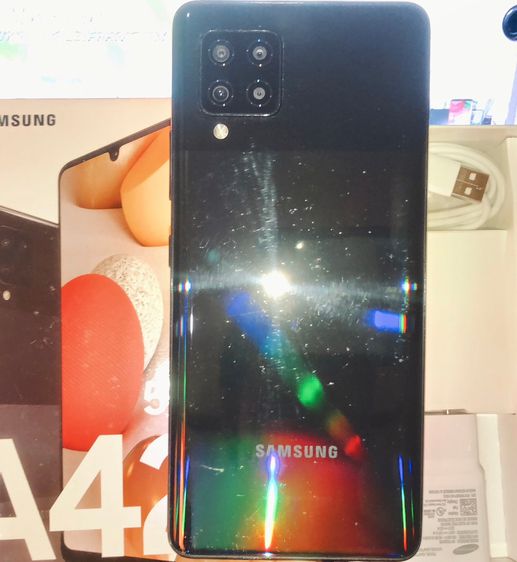 Samsung Galaxy A42 รองรับ5G Black RAM8 128G เครื่องสวย จอใหญ่ แบตอึดสเปกดี ผ่อนได้ผ่าน shopee รูปที่ 2