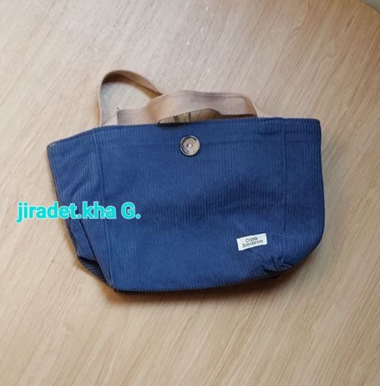 กระเป๋าผ้าลูกฟูก cafe Amazon สินค้าใหม่ ขนาดกระเป๋า 12×7.5×5 นิ้ว Colorful Cond Shoppibg Bag 

(ราคารวมจัดส่งแล้ว) รูปที่ 7