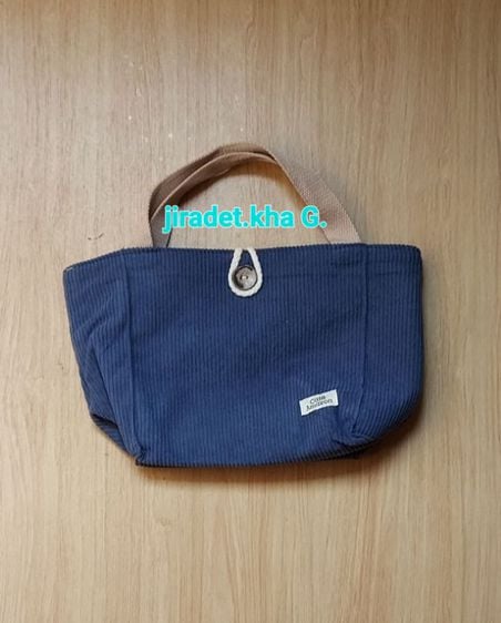 กระเป๋าผ้าลูกฟูก cafe Amazon สินค้าใหม่ ขนาดกระเป๋า 12×7.5×5 นิ้ว Colorful Cond Shoppibg Bag 

(ราคารวมจัดส่งแล้ว) รูปที่ 8