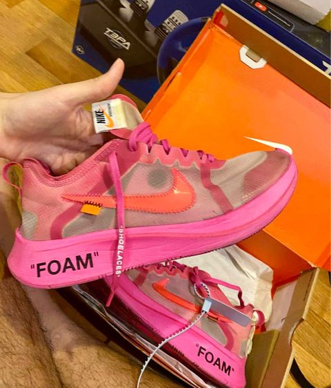 Nike zoom fly off white รูปที่ 9