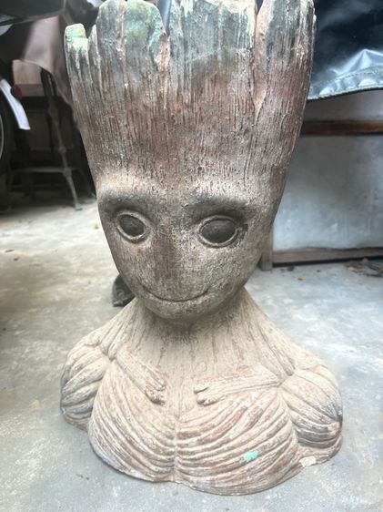 กระถางปูนต้นไม้เก่า รูปที่ 3