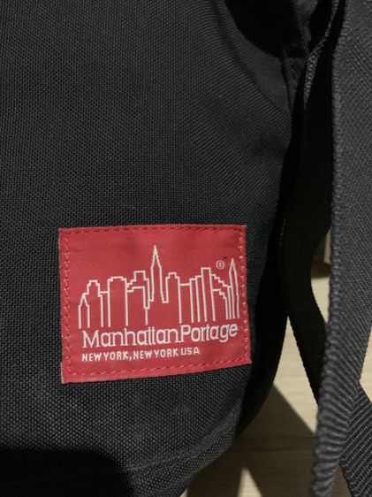 MANHATTAN PORTAGE กระเป๋าสะพายข้าง รุ่น VINTAGE MESSENGER BAG - สีดำ made in japan  ของแท้ สภาพดี ไม่มีขาด รูปที่ 2