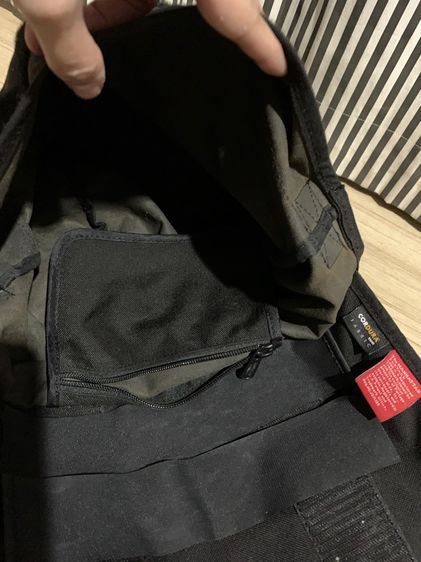 MANHATTAN PORTAGE กระเป๋าสะพายข้าง รุ่น VINTAGE MESSENGER BAG - สีดำ made in japan  ของแท้ สภาพดี ไม่มีขาด รูปที่ 8