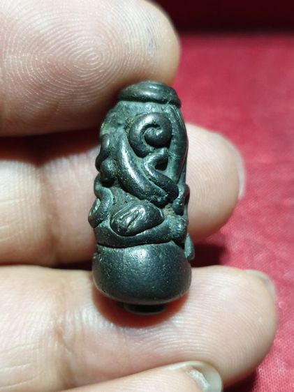 รูปหล่อพระปิดตา พิมพ์ปั้น ไม่มีตะเข็บ ไม่ทราบวัดและปีที่ออกสภาพเก่าตามภาพ รูปที่ 5