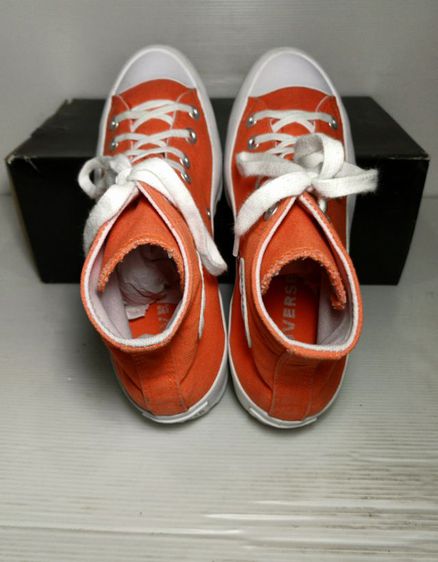 CONVERSE Sneakers, Unisex 39EU(25.0cm) Original ของแท้ มือ 2 สภาพใกล้เคียงของใหม่, รองเท้า CONVERSE ผ้าใบ พื้นเต็ม ไม่มีตำหนิใดๆ สวยมาก รูปที่ 13