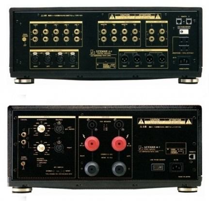 LUXMAN รุ่นลายเซ็นต์ สีทองแชมเปญ ตัวTop เครื่องสวยและเสียงดีมากๆ Power Amp M7 และ Pre Amp C7 รูปที่ 4